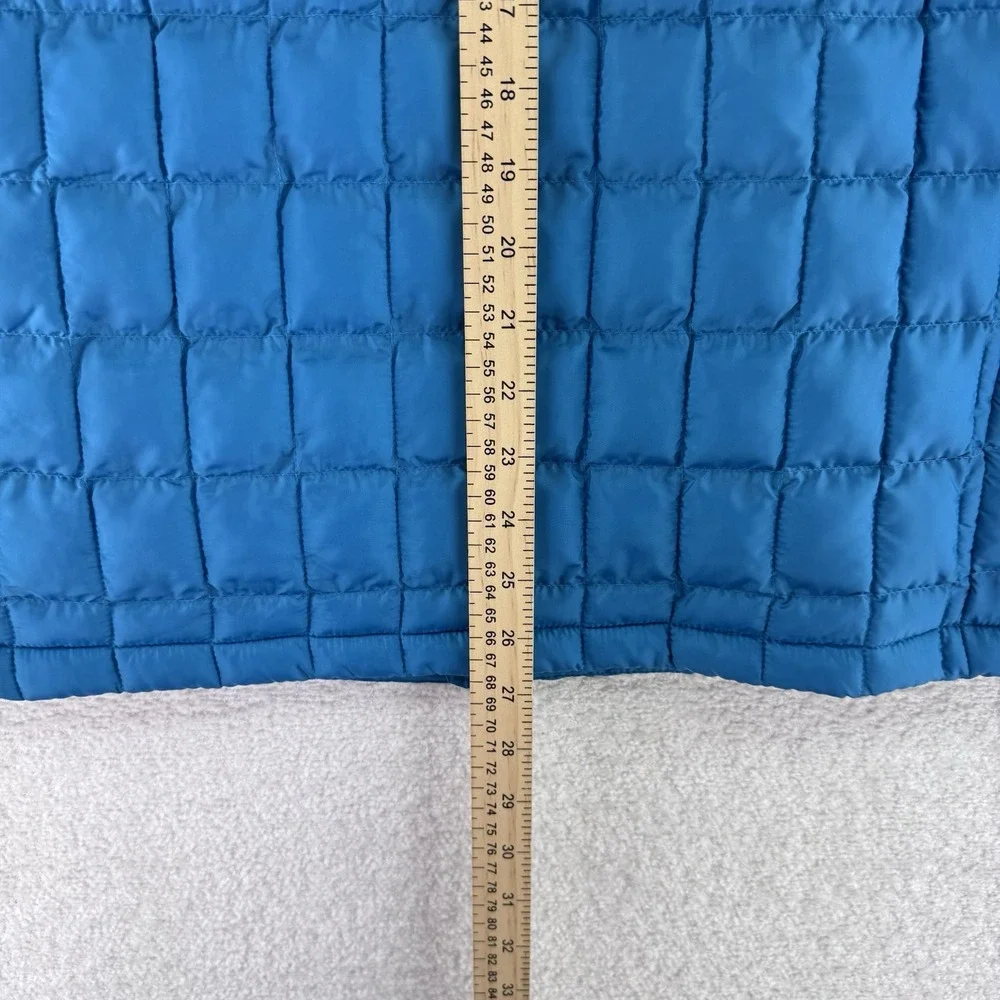The North Face Thermoball Insulated Puffer Jacket Mens Medium Digital Steel Blue